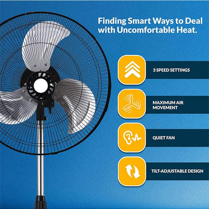 18 Inch High Power Electric Moving Head Fan