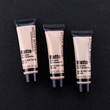 Matte Liquid Foundation Concealer BB Cream Silky Moisturizing Long-wearing Face Contouring Brighten Skin Tone Makeup Waterproof