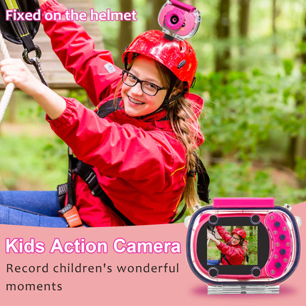 Kids Waterproof Camera Action Camera USB Charging For Outdoor Sports Skiing Rock Climbing Cycling Swimming Sports Accessories