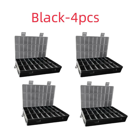 24-Grid Plastic Storage Box / Boîte Rangement 24 Cases