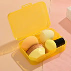 2 eggs with mushroom head and No. 55 brush [yellow]]