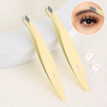 2PCS multifunctional stainless steel eyebrow clip/pliers, for beard hair,Eyebrow trimming tools, suitable for men and women