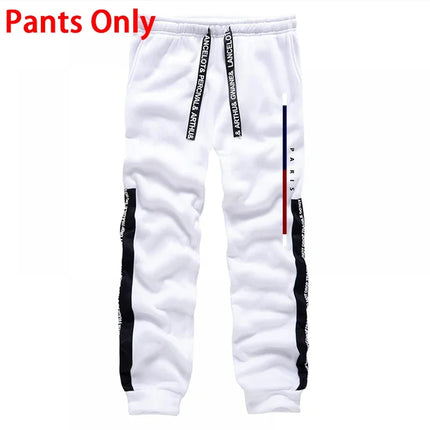 Paris Fashion Printed Men's Set/Hoodie/Pants Fall Daily Casual Sports Jogging Suit Urban Street Trend Pullover Sweatpants Outfit
