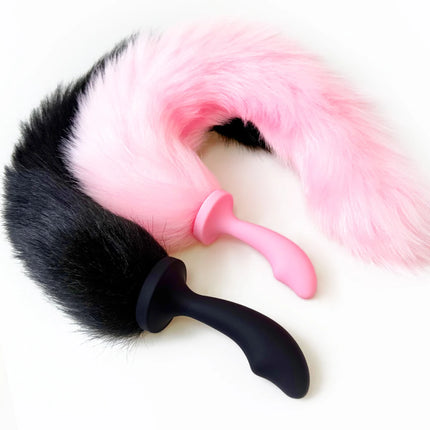 Sexy Fox Anal Plug Tail Silicone Anal Toys For Women Men Butt Plug Dildos Small Tail Anal Plug Cosplay Sex Toys For Adult