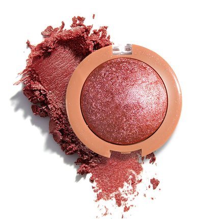 4 Color Highlighter Pearlescent Baked Brightening Blush Powder Cheek Tint Blusher Contour Highlighter Face Shadow Shimmer Rouge