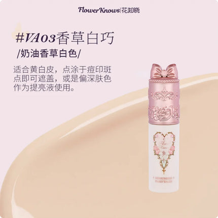 Flower Knows Midsummer Fairytales Collection Liquid Concealer Liquid Highlighter 5g Brighten Natural Face Makeup