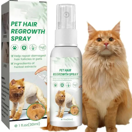 30ml Cat Detangler Spray for Matted Hair Pet Hair Regrowth Spray Cats Comforting Soothing Hair Conditioner Spray Pet Supplies