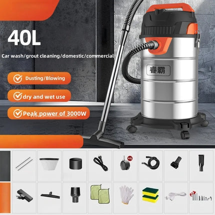 3 in 1 wet and dry vacuum cleaner Multifunctional high-power vacuum cleaner Suitable for home, car and commercial industrial cle