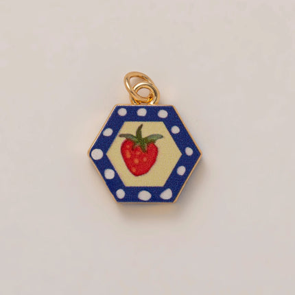 Popular DIY Color Accessories Pendant for Women's 12th Birthday Love Flower charms jewelry making