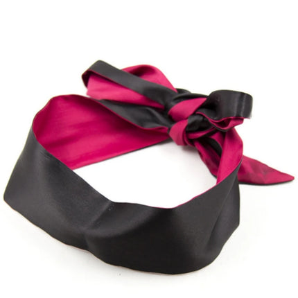 Sexy Lace Eye Mask Self Bondage Blindfold Handcuff Restraint Flogger Whip Costume Ecstasy Silk Satin Shade Cover Band Ribbon SM