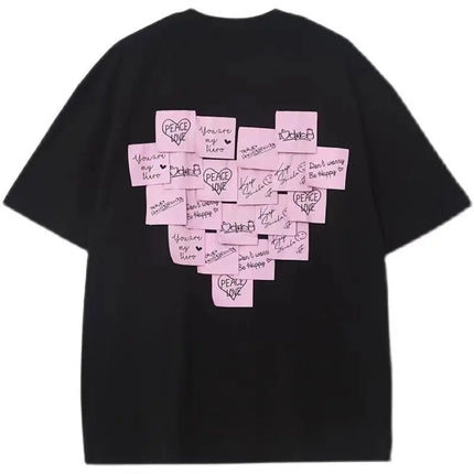Graphic Essentials with Letter Prints Aesthetic Crewneck Female Streetwear Sweatshirt Pullover Korean Fashion Punk Tops Vintage