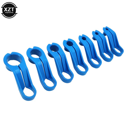 7PCS AC Car Fuel Line Disconnect Tool Air Conditioner Transmission Oil Cooler Line Tools Auto Repair Kit Set for Ford Chrysler