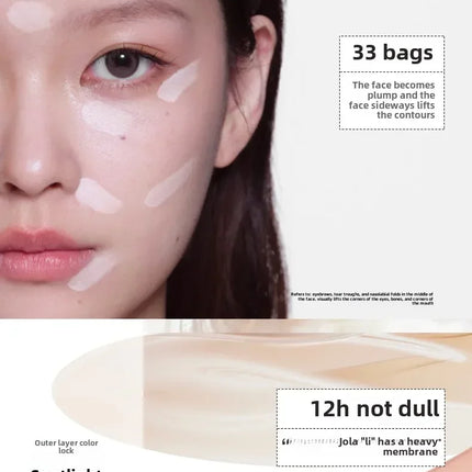 Judydoll Air Cushion Concealer Brightening Liquid Face Expansion Conceals Dark Circles Base Facial Makeup BB Cream