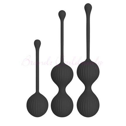 3Pcs Vaginal Ball Silicone Smart Geisha Kegel Egg Simulator Vagina Ben Wa Tightening Exerciser Sex Toys for Women