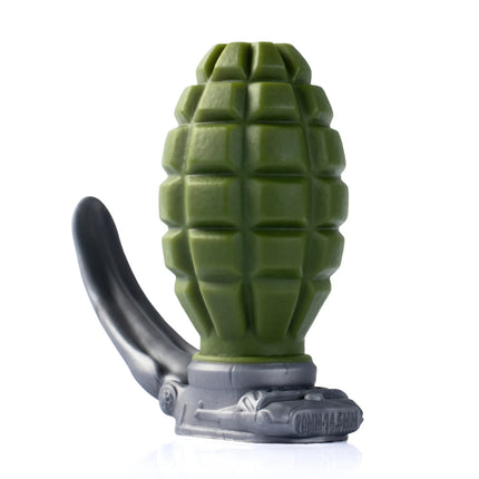 KORYM Hand Grenade-style Anal Plug Sex Adult Toys for Men and Women Pure Silicone Anal Expansion Toys Butt Plug with Protrusions