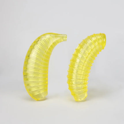Male Masturbator Glans Exercise Sucking Pocket Pussy Transparent 9cm Masturbation Cup Penile Massager Sex Toys for Men Blowjob