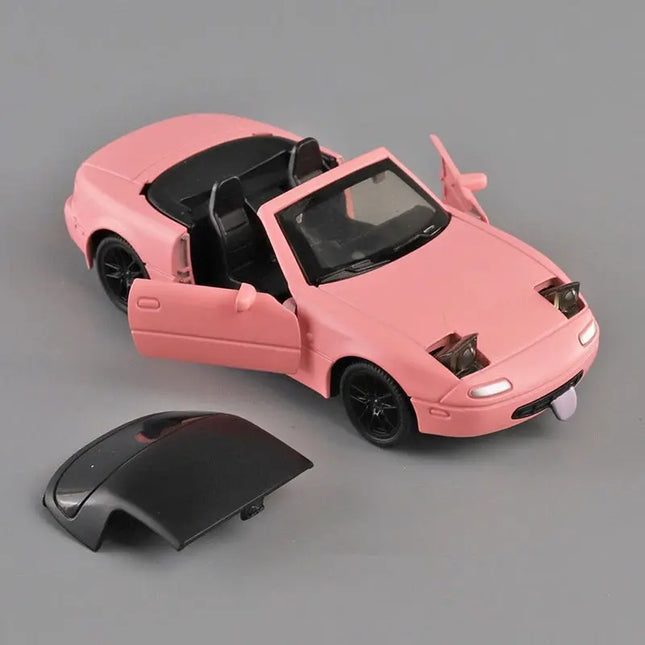 1:36 MAZDA MX-5 Alloy Sports Car Model Diecast Metal Classic Retro Race Car Vehicles Model High Simulation Collection Decoration