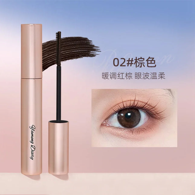 New Lengthening and Curling Mascara Naturally Curls Thick & Long-Lasting Waterproof Non-Smudging Black Eyelash Mascara