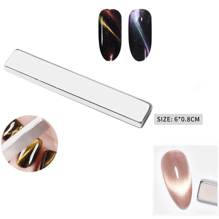10ml Flamingo Red Magnetic Cat eye Gel Gemstone Glitter Cat Eye Gel Polish Semi-permanent UV LED Cateye Nail Varnish Manicure#GY