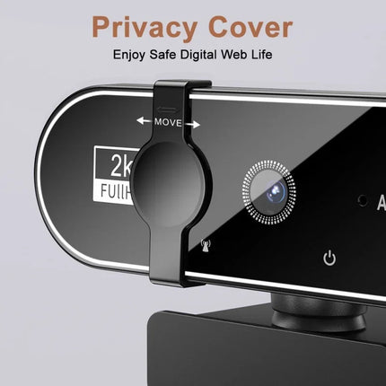 4K USB Web Camera With Microphone 2K Camera PC Computer Laptop Live Streaming for Computer PC Real-time Video Conference