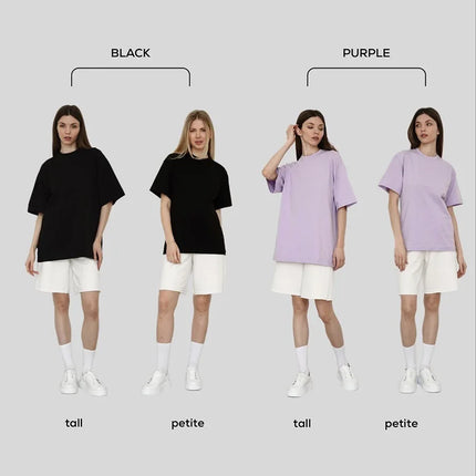 Botvotee 21 Colors Ins Fashion Summer Oversized Basic Solid T-Shirts for Women 100% Cotton White Black Pink T-shirt Casual Tops