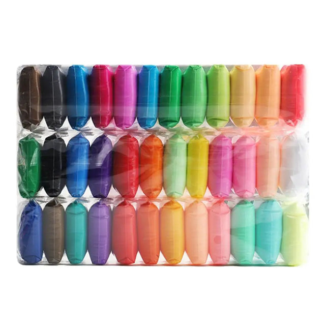 12/24/36PCS Air Dry Clay Ultra Light and Air Dry Clay for Children Non-Toxic and Eco-Friendly Modeling Magical Clay with Tools