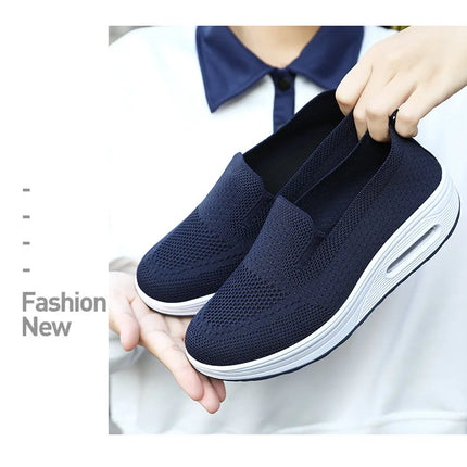 Sports Women's Spring Sneakers New Mesh Breathable Lightweight Casual Walking Women Shoes Breathable Shoes Zapatos De Mujer