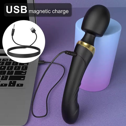Powerful G Spot Vibrator Female Clitoris Stimulator Dildos AV Wand Thrusting Vagina Massager Masturbation Adult Sex Toys Women