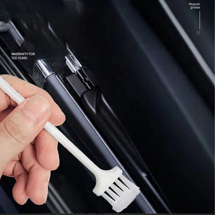 High-Performance Car Interior Lubricant Paste: Non-Sticky White Grease for Door Rails/Sunroofs/Hinges & Bike Chains