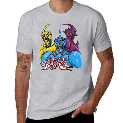 Bio Booster Armor Guyver 1, 2 & 3 T-Shirt Black Heavyweight Customized T-Shirts for Men Pack