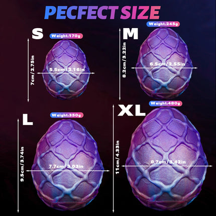 New Large Egg Type Anal Plug With Chain Couple Masturbation Traction  Anal Plugs Oviposition Trainer Lay-Eggs BDSM Adult Sex Toy
