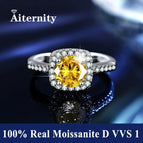 1.0ct with box / FB-Yellow Moissanite