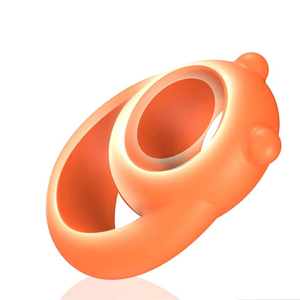 1Pc Silicone Penis Ring Bear Cock Ring Dick Scrotum Ball Stretcher Erection Cockring Ejaculation Delay Sex Toys For Men.