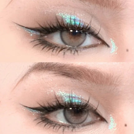 Diamond Highlighter Palette Gorgeous Glitter Eyeshadow Glossy Shiny Silkworm Shadow Shimmer Cowherd Weaver Girl Eyes Makeup