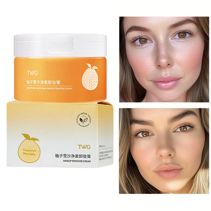 Grapefruit facial cleanser, suitable for facial cleansing cream, gentle and non irritating, gently cleanses facial makeup