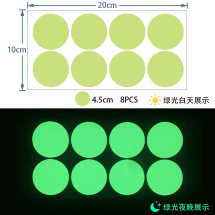 Luminous Dots Glow Wall Sticker Fluorescent Home Kid'S Room Diy Self-Adhesive Decorative Glow In The Dark Decals 2026 Christmas