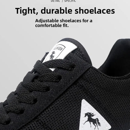 Men's Breathable Mesh Sports Shoes Lightweight Comfortable Soft Bottom Casual Shoes Versatile Footwear for All Seasons