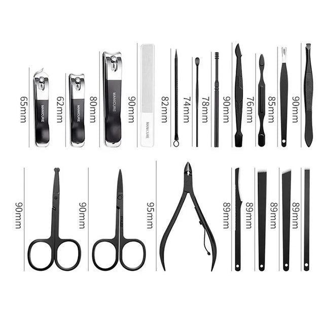 18-in-1 Manicure Set / Kit Manucure 18 Pièces