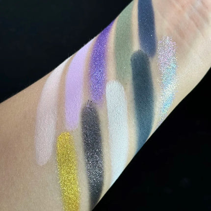 Anthemy 12 Color Eyeshadow Palette Backlight Butterfly Matte Chameleon High Pigmented Shimmer Flash Spotlight Eye shadow