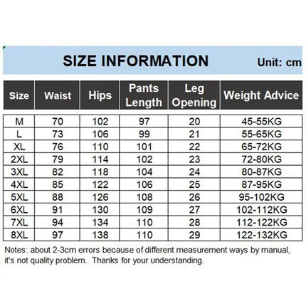 Mens Sweatpants 8XL Cargo Sports Straight Loose Plus Size Big 7XL 6XL Black Overlarge Track Pants Boys Casual Wide Leg Trousers