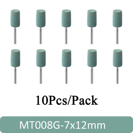 10Pcs High Quality Dental Ceramic Diamond Polishing Burs for Dentist Lab Quick Polishing Zirconia Porcelain Crown Tools