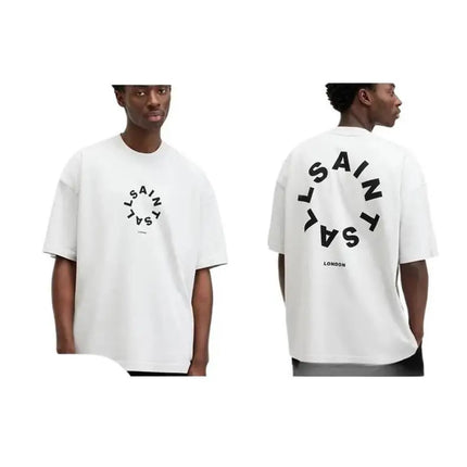 European Style Sport Casual Cotton T-Shirt All SAI Brand Round Neck Short Sleeve Unisex Summer Breathable Printed T-Shirt