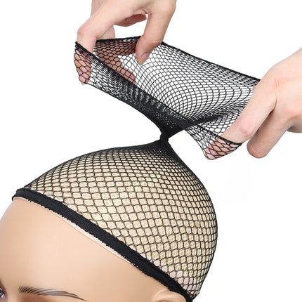 Hairnets good Quality Mesh Weaving Black Wig Hair Net Making Caps Weaving Wig Cap Hair Nets