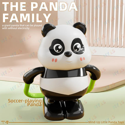 HYES Panda Wind Up Toys Sports Theme Panda Clockwork Toys Fun Educational Animals Clockwork Toys Great Gifts for Kids Boys Girls