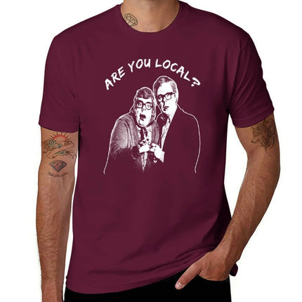 Are You Local? The League Of Gentlemen T-Shirt summer tops shirts graphic tees t shirt men