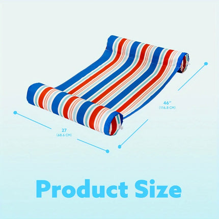 JOYFY 3 Pack 4-in-1 Inflatable Pool Floats Water Hammock Lounges Multi-Purpose Swimming Pool for Pool, Lake, Outdoor, Beach