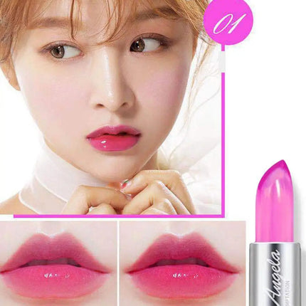 Aloe Vera Color-Changing Jelly Lipstick Long-lasting Non-transferable Moisturizing Lip Care Balm Lipstick Cosmetic Lip Gloss