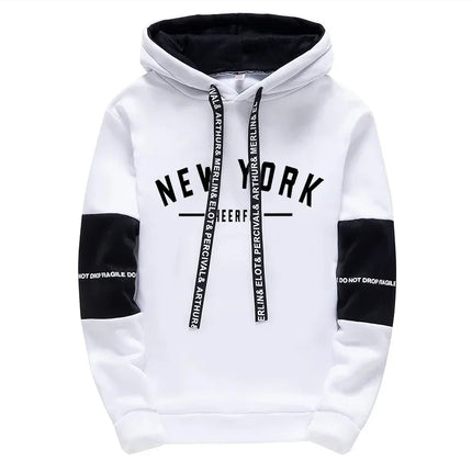 Men's Set/Hoodie/Pants Urban Fashion Autumn Casual Sports Hooded Pullover & Sweatpants Outdoor Street Comfort Hoodies Sportswear