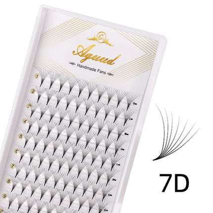AGUUD 16 Rows Premade Volume Fans Pointy Based Eyelash Extension 5D 8D 10D 12D 30D 40D 320 Fans Russian Volume Faux Mink Lashes
