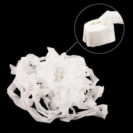 12pcs/set Magic Tricks Multi-color White Mouth Coils Paper Streamers from Mouth Magic Prop Magician Supplies Toys